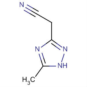 2-(5-Methyl-4h-1,2,4-triazol-3-yl)acetonitrileStructure,86999-26-0Structure 2-(5-Methyl-4h-1,2,4-triazol-3-yl)acetonitrile Structure,86999-26-0Structure