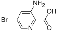 3-Amino-5-bromo-2-pyridinecarboxylic acid Structure,870997-85-6Structure