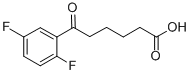 6-(2,5-Difluorophenyl)-6-oxohexanoic acidStructure,871127-77-4Structure 6-(2,5-Difluorophenyl)-6-oxohexanoic acid Structure,871127-77-4Structure