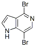 4,7-Dibromo-5-azaindoleStructure,871819-35-1Structure 4,7-Dibromo-5-azaindole Structure,871819-35-1Structure