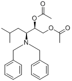 (2R,3s)-o,o-diacetyl-3-dibenzylamino-5-methylhexane-1,2-diolStructure,871948-88-8Structure (2R,3s)-o,o-diacetyl-3-dibenzylamino-5-methylhexane-1,2-diol Structure,871948-88-8Structure