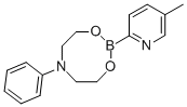5-Methylpyridine-2-boronic acid n-phenyldiethanolamine esterStructure,872054-54-1Structure 5-Methylpyridine-2-boronic acid n-phenyldiethanolamine ester Structure,872054-54-1Structure