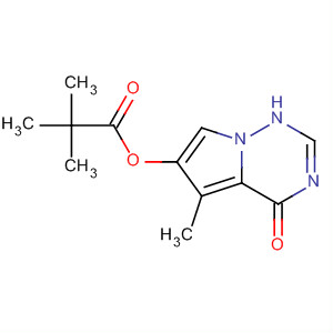 4-羥基-5-甲基吡咯并[1,2-f][1,2,4]噻嗪-6-基三甲基乙酸鹽結(jié)構(gòu)式_872206-47-8結(jié)構(gòu)式