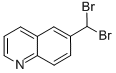 6-(Dibromomethyl)quinolineStructure,872264-38-5Structure 6-(Dibromomethyl)quinoline Structure,872264-38-5Structure