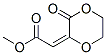 Acetic acid,(3-oxo-1,4-dioxan-2-ylidene)-,methyl ester (9ci)Structure,872295-25-5Structure Acetic acid,(3-oxo-1,4-dioxan-2-ylidene)-,methyl ester (9ci) Structure,872295-25-5Structure