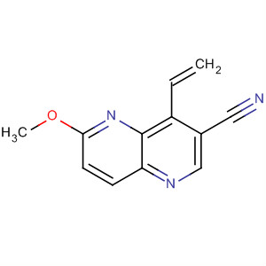 4-Ethenyl-6-(methyloxy)-1,5-naphthyridine-3-carbonitrileStructure,872714-55-1Structure 4-Ethenyl-6-(methyloxy)-1,5-naphthyridine-3-carbonitrile Structure,872714-55-1Structure