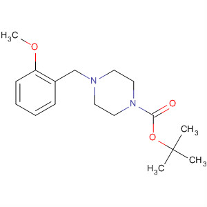 Tert-butyl 4-(2-methoxybenzyl)piperazine-1-carboxylateStructure,872846-69-0Structure Tert-butyl 4-(2-methoxybenzyl)piperazine-1-carboxylate Structure,872846-69-0Structure