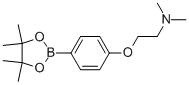 N,n-dimethyl-2-(4-(4,4,5,5-tetramethyl-1,3,2-dioxaborolan-2-yl)phenoxy)ethanamineStructure,873078-93-4Structure N,n-dimethyl-2-(4-(4,4,5,5-tetramethyl-1,3,2-dioxaborolan-2-yl)phenoxy)ethanamine Structure,873078-93-4Structure