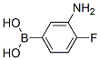 3-Amino-4-fluorophenylboronic acidStructure,873566-75-7Structure 3-Amino-4-fluorophenylboronic acid Structure,873566-75-7Structure