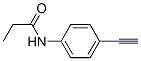 n-(4-乙炔苯基)-丙酰胺結(jié)構(gòu)式_874379-93-8結(jié)構(gòu)式