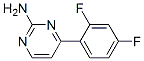 4-(2,4-Difluorophenyl)pyrimidin-2-amineStructure,874779-68-7Structure 4-(2,4-Difluorophenyl)pyrimidin-2-amine Structure,874779-68-7Structure