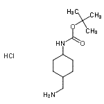 Trans-4-(boc-amino)-cyclohexanemethanamine hydrochloride Structure,874823-37-7Structure