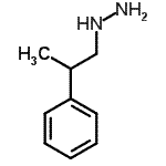 (2-苯基丙基)-肼結(jié)構(gòu)式_875-88-7結(jié)構(gòu)式