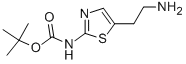 Tert-butyl5-(2-aminoethyl)thiazol-2-ylcarbamateStructure,875798-81-5Structure Tert-butyl5-(2-aminoethyl)thiazol-2-ylcarbamate Structure,875798-81-5Structure
