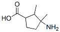 Cyclopentanecarboxylic acid,3-amino-2,3-dimethyl-Structure,876474-99-6Structure Cyclopentanecarboxylic acid,3-amino-2,3-dimethyl- Structure,876474-99-6Structure