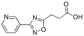 3-(3-Pyridin-3-yl-1,2,4-oxadiazol-5-yl)propanoic acidStructure,876716-11-9Structure 3-(3-Pyridin-3-yl-1,2,4-oxadiazol-5-yl)propanoic acid Structure,876716-11-9Structure