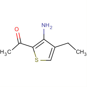 Ethanone, 1-(3-amino-4-ethyl-2-thienyl)-(9ci)Structure,87676-05-9Structure Ethanone, 1-(3-amino-4-ethyl-2-thienyl)-(9ci) Structure,87676-05-9Structure