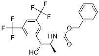 Benzyl (1r,2s)-1-(3,5-bis(trifluoromethyl)phenyl)-1-hydroxypropan-2-ylcarbamateStructure,877384-16-2Structure Benzyl (1r,2s)-1-(3,5-bis(trifluoromethyl)phenyl)-1-hydroxypropan-2-ylcarbamate Structure,877384-16-2Structure