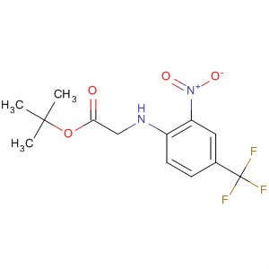Tert-butyl (2-nitro-4-trifluoromethyl-phenylamino)-acetateStructure,877628-58-5Structure Tert-butyl (2-nitro-4-trifluoromethyl-phenylamino)-acetate Structure,877628-58-5Structure