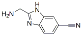1H-benzimidazole-6-carbonitrile, 2-(aminomethyl)-Structure,878025-51-5Structure 1H-benzimidazole-6-carbonitrile, 2-(aminomethyl)- Structure,878025-51-5Structure