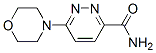 6-(4-嗎啉)-3-噠嗪羧胺結(jié)構(gòu)式_87977-25-1結(jié)構(gòu)式