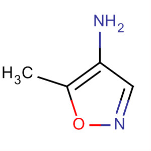 5-甲基-4-異噁唑胺結(jié)構(gòu)式_87988-94-1結(jié)構(gòu)式