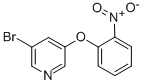 3-Bromo-5-(2-nitrophenoxy)pyridineStructure,883106-33-0Structure 3-Bromo-5-(2-nitrophenoxy)pyridine Structure,883106-33-0Structure