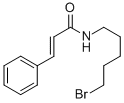 N-(5-bromo-pentyl)-3-phenyl -acrylamideStructure,885269-50-1Structure N-(5-bromo-pentyl)-3-phenyl -acrylamide Structure,885269-50-1Structure