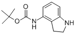 (2,3-Dihydro-1h-indol-4-yl)-carbamic acid tert-butyl esterStructure,885270-03-1Structure (2,3-Dihydro-1h-indol-4-yl)-carbamic acid tert-butyl ester Structure,885270-03-1Structure
