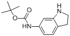 (2,3-Dihydro-1h-indol-6-yl)-carbamic acid tert-butyl esterStructure,885270-09-7Structure (2,3-Dihydro-1h-indol-6-yl)-carbamic acid tert-butyl ester Structure,885270-09-7Structure