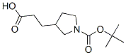 3-(1-(Tert-butoxycarbonyl)pyrrolidin-3-yl)propanoic acidStructure,885271-17-0Structure 3-(1-(Tert-butoxycarbonyl)pyrrolidin-3-yl)propanoic acid Structure,885271-17-0Structure