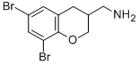 (6,8-Dibromo-chroman-3-yl)-methylamineStructure,885271-59-0Structure (6,8-Dibromo-chroman-3-yl)-methylamine Structure,885271-59-0Structure