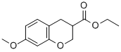 7-Methoxychroman-3-carboxylicacidethylesterStructure,885271-77-2Structure 7-Methoxychroman-3-carboxylicacidethylester Structure,885271-77-2Structure