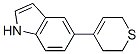 5-(3,6-Dihydro-2H-thiopyran-4-yl)-1H-indoleStructure,885273-29-0Structure 5-(3,6-Dihydro-2H-thiopyran-4-yl)-1H-indole Structure,885273-29-0Structure