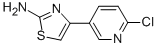 4-(6-Chloro-pyridin-3-yl)-thiazol-2-ylamineStructure,885279-42-5Structure 4-(6-Chloro-pyridin-3-yl)-thiazol-2-ylamine Structure,885279-42-5Structure