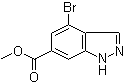 4-Bromo-6-indazolecarboxylic acid methyl esterStructure,885518-47-8Structure 4-Bromo-6-indazolecarboxylic acid methyl ester Structure,885518-47-8Structure
