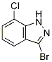 1H-Indazole, 3-bromo-7-chloro-Structure,885521-96-0Structure 1H-Indazole, 3-bromo-7-chloro- Structure,885521-96-0Structure