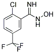 Benzenecarboximidamide, 2-chloro-N-hydroxy-5-(trifluoromethyl)-Structure,885963-66-6Structure Benzenecarboximidamide, 2-chloro-N-hydroxy-5-(trifluoromethyl)- Structure,885963-66-6Structure