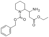3-Amino-3-(2-cbz)piperidine-propionicacidethylesterStructure,886362-39-6Structure 3-Amino-3-(2-cbz)piperidine-propionicacidethylester Structure,886362-39-6Structure