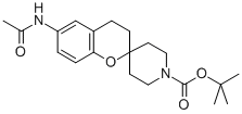 6-乙?；被?2-螺(n-boc-哌啶-4-基)-苯并吡喃結構式_886363-78-6結構式