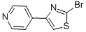 4-(2-Bromo-4-thiazolyl)pyridineStructure,886371-01-3Structure 4-(2-Bromo-4-thiazolyl)pyridine Structure,886371-01-3Structure