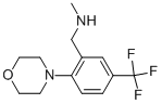 N-methyl-2-morpholino-5-(trifluoromethyl)benzylamineStructure,886851-52-1Structure N-methyl-2-morpholino-5-(trifluoromethyl)benzylamine Structure,886851-52-1Structure