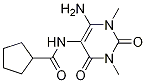 6-氨基-5-[(環(huán)戊烷羰基)氨基]-1,3-二甲基 尿嘧啶結(jié)構(gòu)式_887352-43-4結(jié)構(gòu)式