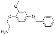 2-(4-Benzyloxy-2-methoxyphenoxy)-ethylamineStructure,887353-05-1Structure 2-(4-Benzyloxy-2-methoxyphenoxy)-ethylamine Structure,887353-05-1Structure