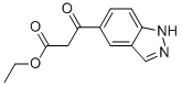 Ethyl 3-(1H-indazol-5-yl)-3-oxopropanoateStructure,887411-61-2Structure Ethyl 3-(1H-indazol-5-yl)-3-oxopropanoate Structure,887411-61-2Structure