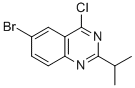 6-Bromo-4-chloro-2-isopropyl-quinazolineStructure,887592-11-2Structure 6-Bromo-4-chloro-2-isopropyl-quinazoline Structure,887592-11-2Structure