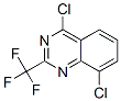4,8-Dichloro-2-trifluoromethyl-quinazolineStructure,887592-26-9Structure 4,8-Dichloro-2-trifluoromethyl-quinazoline Structure,887592-26-9Structure