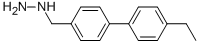 (4-Ethyl-biphenyl-4-ylmethyl)-hydrazineStructure,887594-26-5Structure (4-Ethyl-biphenyl-4-ylmethyl)-hydrazine Structure,887594-26-5Structure
