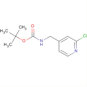 (2-Chloro-4-pyridinyl)methyl carbamic acid 1,1-dimethylethyl esterStructure,887831-85-8Structure (2-Chloro-4-pyridinyl)methyl carbamic acid 1,1-dimethylethyl ester Structure,887831-85-8Structure