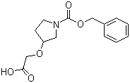3-(Carboxymethoxy)-1-pyrrolidinecarboxylic acid 1-(phenylmethyl) esterStructure,889953-08-6Structure 3-(Carboxymethoxy)-1-pyrrolidinecarboxylic acid 1-(phenylmethyl) ester Structure,889953-08-6Structure
